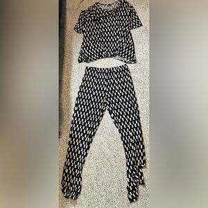 Clara Sun Woo Stylish Black and White Women's Jumpsuit